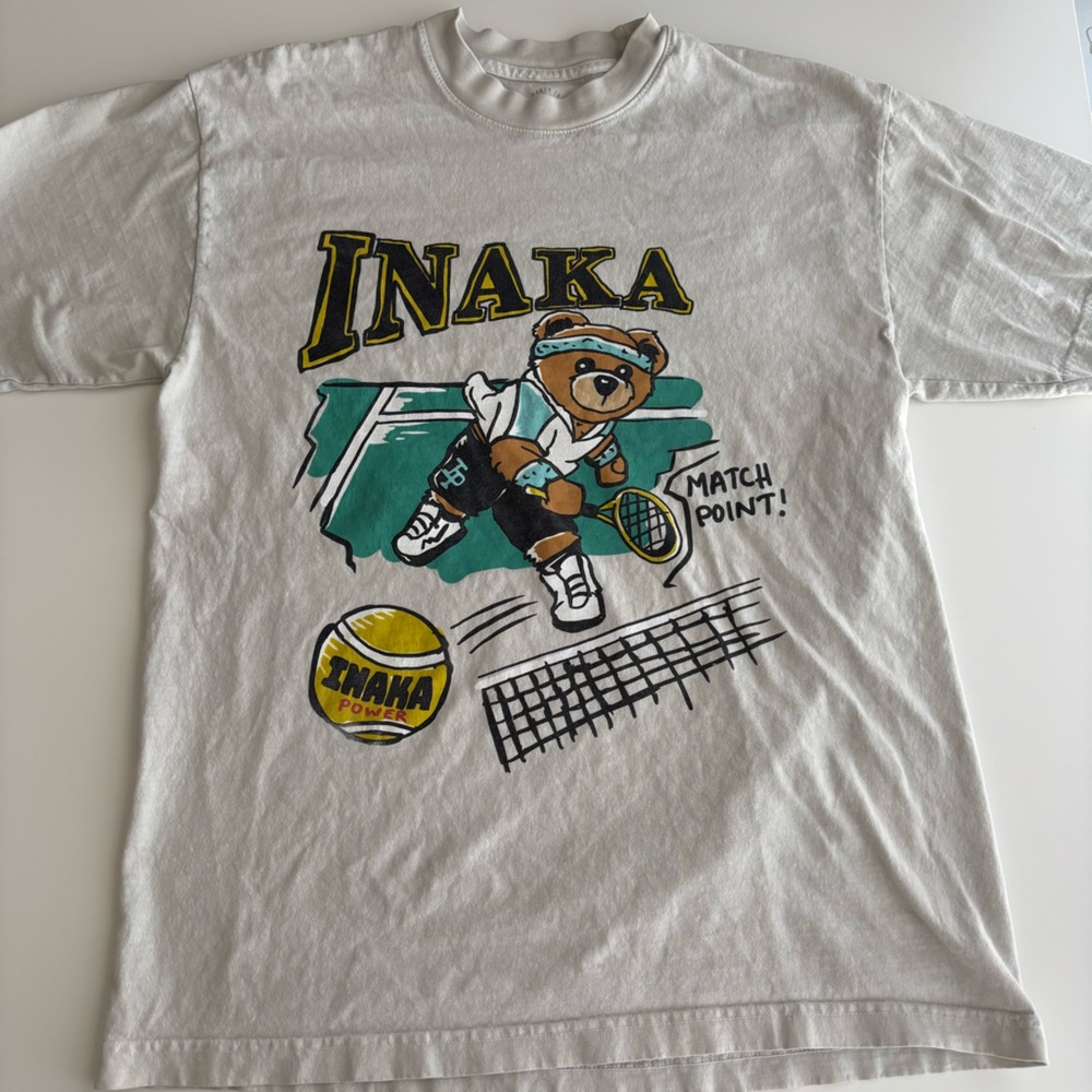 Inaka Power Tennis Bear Tee